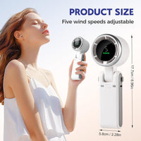 Handheld Portable Turbo Fan folded