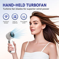 Handheld Portable Turbo Fan speeds